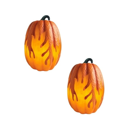 

Flame Lighted Pumpkins Pumpkin Battery Powered Flame Lighted Pumpkin Party For Home Decor Music Stand Light Bulb Light Bulb for Room Plug in Pole with Stage Portable under Table Lights for