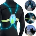 thumbnail image 3 of Chaleco reflectante para correr NISHEN con luz frontal: máxima seguridad y comodidad para deportes nocturnos, 3 of 8