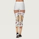 thumbnail image 4 of Gibobby Leggings con Forro Polar para Mujer Mallas cómodas con estampado de béisbol de para mujer, mallas deportivas de Yoga con Control para mujer(Beige,M), 4 of 5