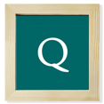 thumbnail image 1 of Symbole Monétaire Guatemala Quetzal GTQ Carré Cadre Photo Mur Affichage de Table, 1 of 3