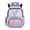 Gradient Purple Axolotl, variant on HUIACONG Cute Pug Print School Backpack for Teens Kids Boys Girls, Water Resistant Multi Pocket Bookbag with Padded Adjustable Straps Large Capacity Lightweight Daypack for Travel Daily Use