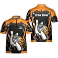 thumbnail image 4 of Custom Bowling Jersey for Men & Women - Style Shirts for Team (Red, XL), 4 of 7