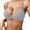 Grey, variant on VISALY Push Up Bras for Women, Women's Solid Color Glossy Push-Up Bra with Underwire, Tank with Built In Bra High Support Bandeau Tops with Built In Bra Womens Full Coverage Bra, Grey,85B