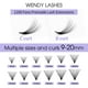 thumbnail image 3 of Extensiones de pestañas WENDY LASHES 1200 Fans 20D 0.07 C/D Curl, 3 of 7