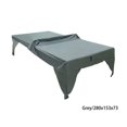 thumbnail image 3 of Sonducket Cubierta impermeable recubierta de plata para tenis de con bolsa de almacenamiento, cubiertas protectoras impermeables reutilizables para Billar Gris Sonducket OD028568-01, 3 of 6