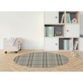 thumbnail image 3 of Vinny Tartan Taupe Kids Play Mat, 3 of 5