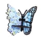 thumbnail image 2 of Estante de esquina con forma de mariposa, estante de almacenamiento flotante, colgante, multiusos, práctico 26.2cmx17cm, 2 of 9
