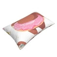 thumbnail image 3 of Daiia Sloth with Donuts1 Bedding Waterproof Pillow Protector Zippered Queen – Bed Bug Proof Pillow Encasement-16"x24", 3 of 9