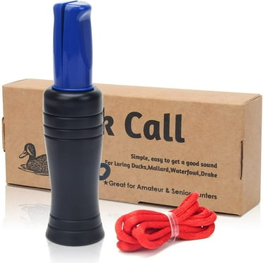 Plutput Outdoor Duck Calls for Hunting Duck Decoys Whistle with Realistic Sound Duck Hunting Accessory