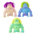 thumbnail image 3 of ORB MEGA Long Hairdo Funkee Monkee 3 Pack -  Funny, Stretchy, Squishy Monkeys With Long Hair - Perfect to Squeeze for Stress Relief - Original Sensory / Fidget Collectible Toys for Kids and Adults, 3 of 5