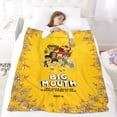 thumbnail image 5 of Throw Blanket for Big Mouth Bed Couch Flannel Blanket for Kids Boys Girls Gifts Soft Warm Home Decor 50x60 Inch, 5 of 7