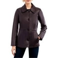 thumbnail image 2 of Anne Klein Women's Short PLUS Size Genuine Leather Jacket (Black, 1XPlus), 2 of 3