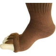 thumbnail image 4 of 2 Pairs Toe Separator Socks, Foot Alignment Socks Cotton Massage Toeless Socks Stretch Sports Socks for Yoga Gym, 4 of 7