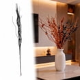 thumbnail image 2 of FENGGHAO Artificial Flowers Halloween Glitter Twigs Branches With Curly Berry Picks, Fall Decor For Vase Filler, Autumn Home Table Decoration And Seasonal Arrangement In Orange, 2 of 7