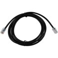 thumbnail image 3 of Buhbo 5 ft CAT7 Blindé RJ45 Réseau Ethernet Câble Sans Accrochage 10Gbps 600 MHz (10-Pack) Noir, 3 of 5