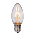 thumbnail image 2 of C9 Transp Filament WmWt Bulb .6W 25/Bag, 2 of 2