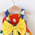 thumbnail image 3 of Ketyyh-chn99 Robe pour Bébé Fille Cadeau Sans Manches à Imprimé Floral Princesse Filles Décontractée à Manches Longues Robe Courte Jaune, 2-3 Ans, 3 of 5