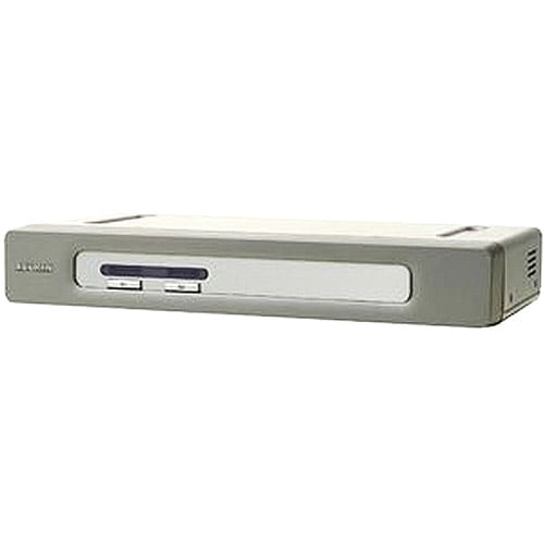 Belkin OmniView Secure 2-Port KVM Switch 2 x 1 2 x Type B USB, 2 x HD-15 Monitor 1U Rack-mountable, Desktop by Linksys