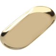 thumbnail image 1 of Stainless Steel Serving Plate, Cake Storage Tray, Oval Cosmetic Organizer Home Storage Trays, 1 of 4