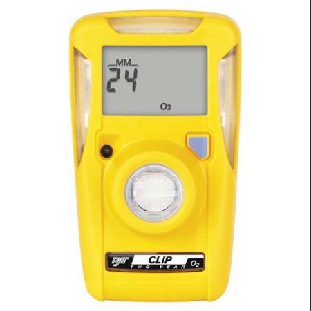 Bw Lcd - BW TECHNOLOGIES BWC2-X Single Gas Monitor,Detects O2,Yellow,LCD G0703066