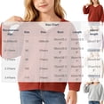 thumbnail image 4 of Children's Jacket Dqueduo Girls' V-Neck Long Sleeve Button Down Knit Cardigan Sweater Jacket Beige 3-4Years, 4 of 7