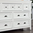 thumbnail image 2 of Furniture of America Senoma Kids Transitional 7-Drawer Dresser, White, 2 of 5
