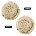 thumbnail image 2 of Easygdp Taco Tortillas Travel Makeup Mirror, 2X Magnifying Mirror 2-Sided Travel Essential Mirror, Magnetic Portable Mirror-Round Shape, 2 of 9