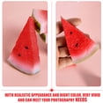 thumbnail image 6 of Hytrove 3Pcs Faux Watermelon Slices Fruit Props for Party Decoration and Photography, 6 of 8