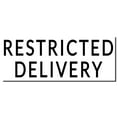 thumbnail image 5 of Slim Pre-Inked Restricted Delivery Stamp, Slim 1444, Ultra Slim Design, Impression Size 1/2" by 1-3/4", Up to 25,000 Impressions - Blue Ink, 5 of 10