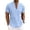 X122 Light Blue, variant on Men Tshirt Solid Color Short Sleeved V-Neck Tee Shirts Summer Dailywear Comfortable Fashion For Men T-Shirts Size 3Xl Green
