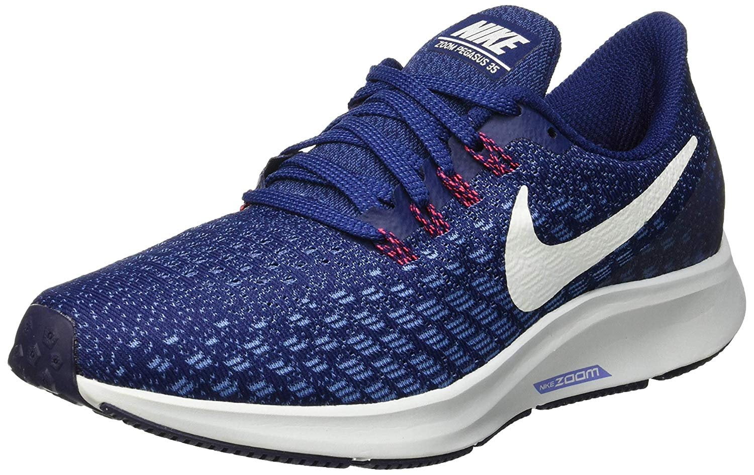 Nike Womens Zoom 35 Running Shoes Blue Storm/Red Aqua 6 M US - Walmart.com