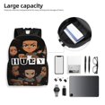 thumbnail image 6 of Boondocks Backpack Fashion Casual Unisex Laptop Computer Daily Bookbag Cartoon School Hiking Work Business Travel Daypacks, 6 of 8