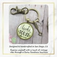 thumbnail image 4 of Bride Squad Gutsy Goodness Bronze Keychain Bridesmaid Wedding Womens Jewelry Gift Bachelorette Party Arrow, 4 of 8