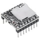 thumbnail image 5 of Mini módulo de reproductor de MP3 DF, compatible con tarjeta TF, placa de módulo de reproductor de disco en U para Arduino, 5 of 6