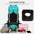 thumbnail image 3 of 60L Waterproof Hiking Backpack Camping Travel Daypack with Rain Cover for Camping Hiking Travel, 3 of 4