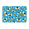 thumbnail image 2 of Uemuo Flying Bees Printed Door Mat Indoor Doormat 16"x24",Front Back Door Mats Non Slip Entrance Rugs,Inside Doormats for Entryway, 2 of 9