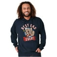 thumbnail image 3 of Popeye Cartoon Best Dad Ever Father Hoodie Hooded Sweatshirt Men Brisco Brands S, 3 of 6