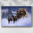 thumbnail image 3 of Nick's Express - Framed Gallery Wrapped Holiday Canvas - 25 x 37 - White Frame, 3 of 9
