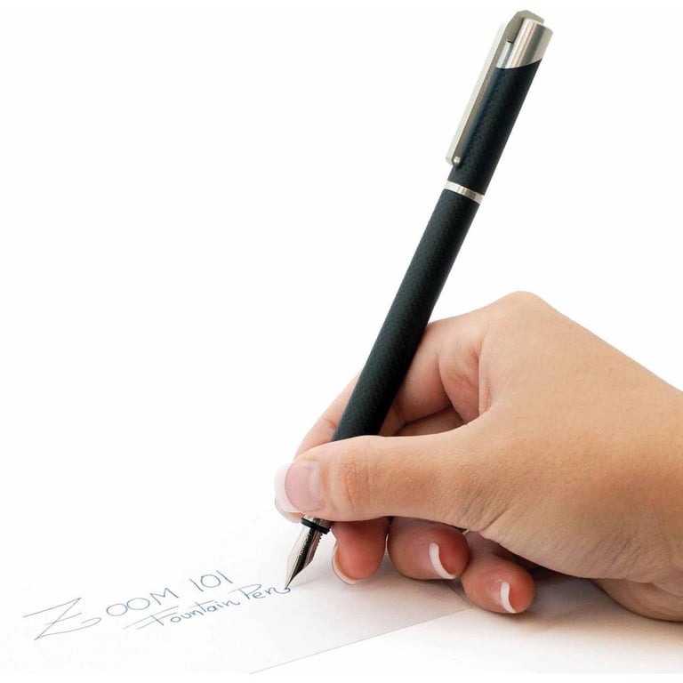Tombow Zoom 101 Fountain Fine Tip Pen, Black, 1pk - Walmart.com