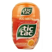 Tic Tac FEU00633 Orange Flavored Mints, On-The-Go Refreshment 3.4 oz. Tray, 1 Single Pack