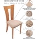 thumbnail image 3 of Stretch Stolskydd för Matrum Avtagbar Tvättad Beige, 3 of 5