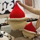 thumbnail image 4 of MuñEcas Para NiñOs Adultos Seta De Dibujos Animados Sombrero De Papá Noel Juguete De Navidad XBTCLXEBCO Rojo;17.72", 4 of 4
