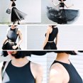 thumbnail image 4 of ZUARFY Women Casual Bandage Sleeveless Tank Slim Short Tops Solid Bodycon Summer Blouse, 4 of 15