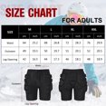 thumbnail image 2 of Snowboarding Protective Padded Shorts Skiing Hip Protector Padded Short for Skiing Skating, 2 of 8