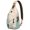 Hippie Tribal, variant on Geometric Boho Chic Travel Sling Backpack Lightweight and Durable, Fashionable Crossbody Shoulder Daypack for Hiking