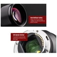 thumbnail image 3 of Lente de la cámara AF 85 / 1.8 II Cámara profesional de fotograma completo Sony E-Mount Lente Prime con parasol Contactos electrónicos de metal Longitud focal 85 mm F1.8 Soporte de apertura AF Auto Fo Viltrox  Lente de la cámara, 3 of 7