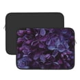 thumbnail image 3 of Bingfone Lilac Laptop Sleeve Case 13 Inch, 360° Protective Computer Carrying Bag, 3 of 9