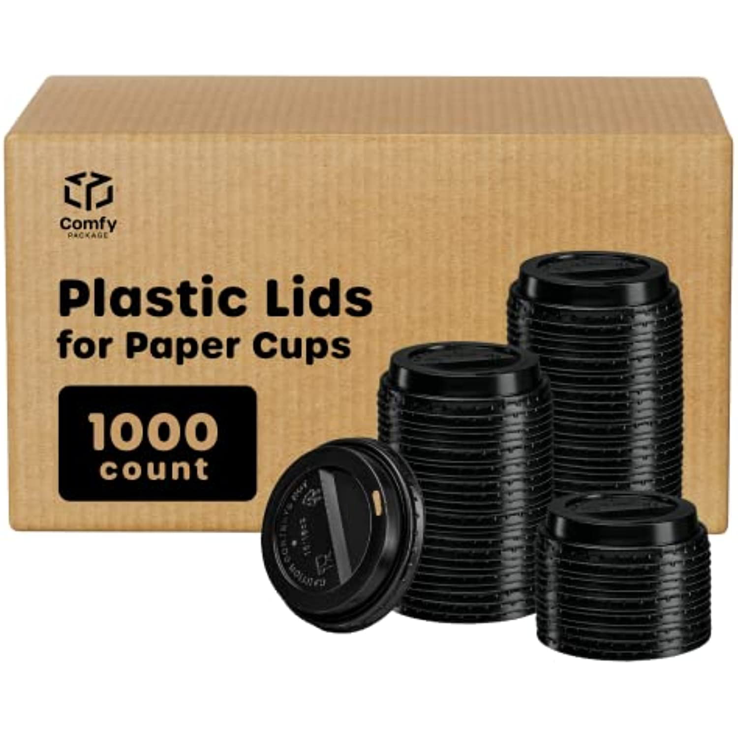Dome Lid for 9/12/16/20/24 oz. Recyclable Plastic Cup 1000/Case