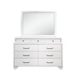 thumbnail image 4 of HomeRoots 35" Dark Gray Wood Framed Mounted Dresser Mirror Grey, 4 of 5