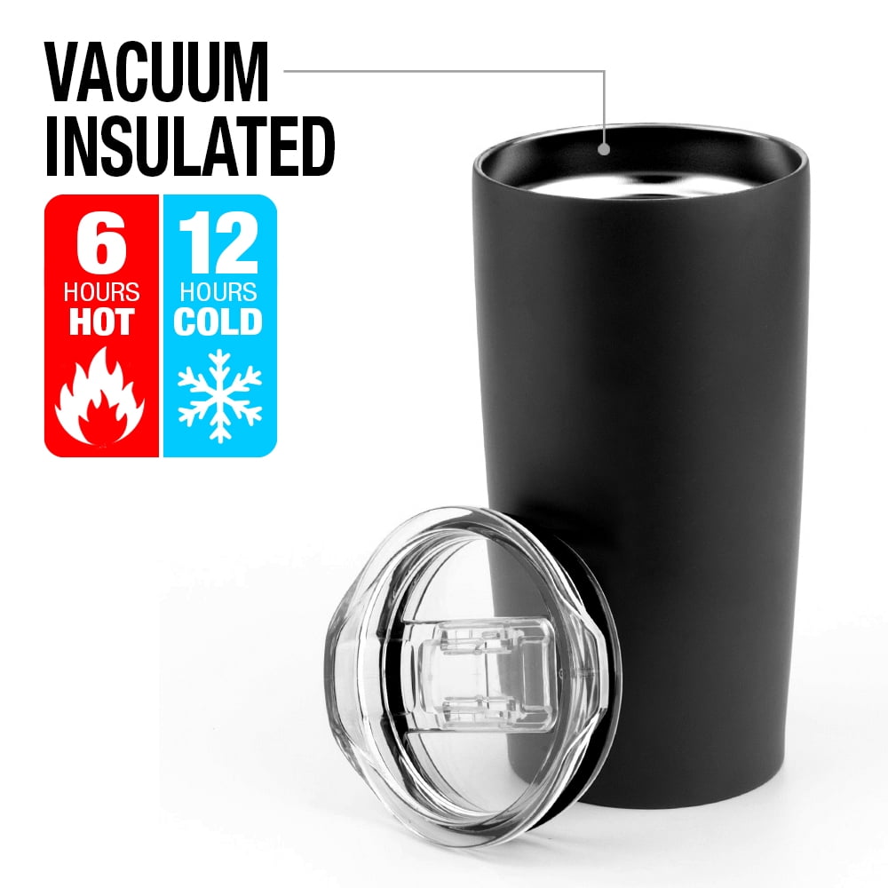 The Flash Track And Field Stainless Steel Tumbler 20 oz Coffee Travel Mug/Cup, Vacuum Insulated & Double Wall with Leakproof Sliding Lid | Great for Hot Drinks and Cold Beverages